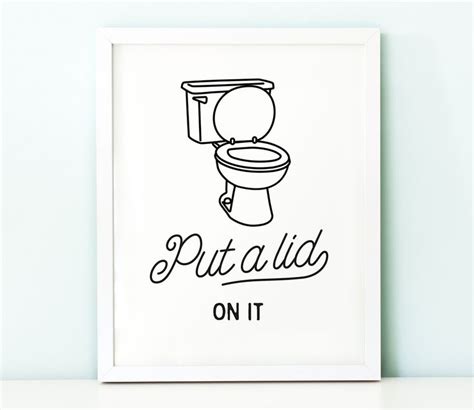 Funny Bathroom Sign Printable Art Bathroom Wall Art Etsy Kids