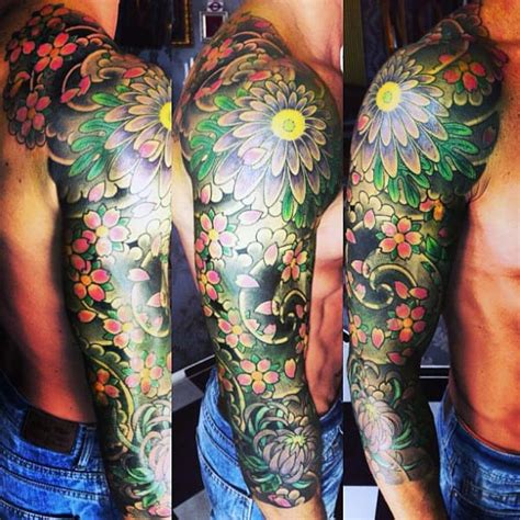 Flower tattoo designs and ideas for men and women. 50 Flower Tattoos For Men - A Bloom Of Manly Design Ideas