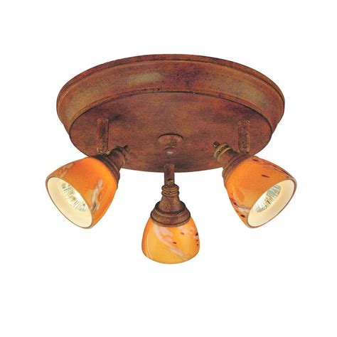 Buy glass ceiling track lighting and get the best deals at the lowest prices on ebay! Hampton Bay 3-Light Walnut Ceiling Track Lighting Fixture ...