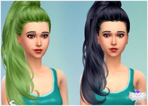 David Sims Conversion Hairs Set 2 • Sims 4 Downloads