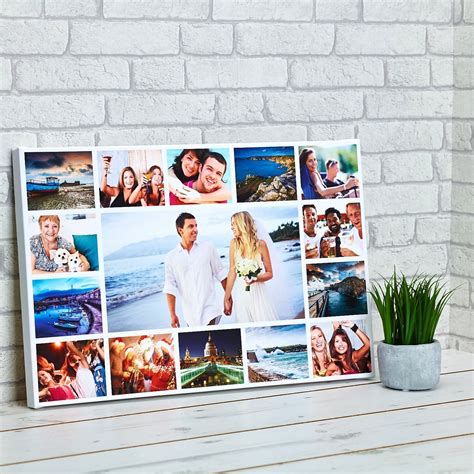 Tablou Canvas Personalizat Cu Un Colaj De Fotografii