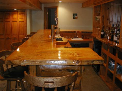 The truth is, when people plan to utilize space in their homes, the basement is often forgotten. Basement bar project - by woodman488 @ LumberJocks.com ...