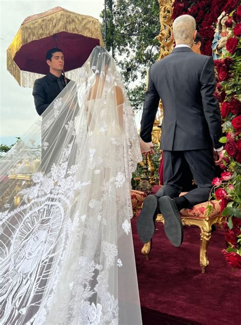 Kourtney Kardashian Shares Inspiration Behind Dolce And Gabbana Wedding