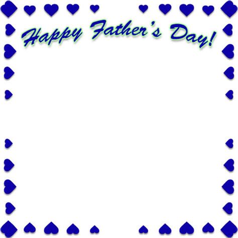 Free Fathers Day Borders Frames Graphics Clipart