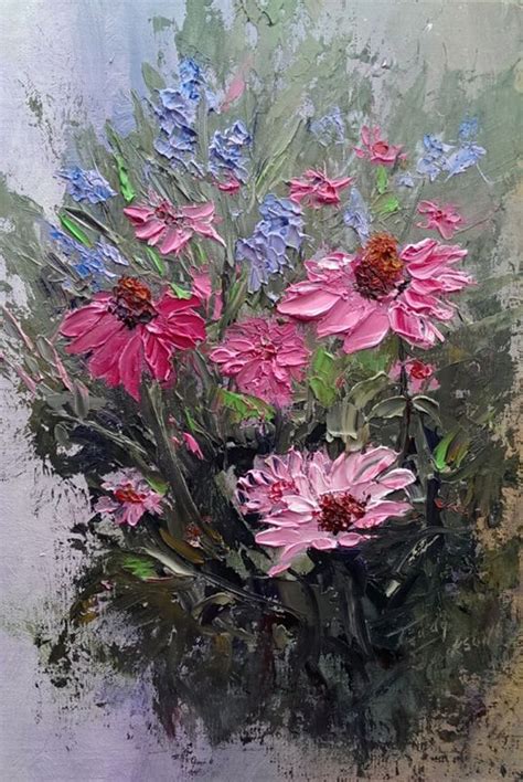 However, if you want to try your hand at oil painting without the upfront cost, check out this free lesson from brianna lee. Knife oil painting on canvas : Handmade oil painting ...