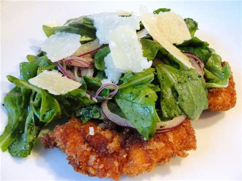 Meanwhile, soak onion in ice water for 1 minute; There's always thyme to cook...: Chicken Milanese with ...