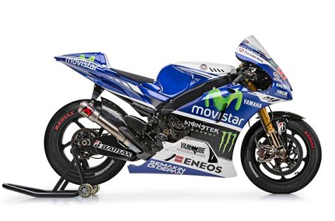 First on the throttle, last on the brakes. First Official Photos of the 2014 Yamaha MotoGP Bikes ...