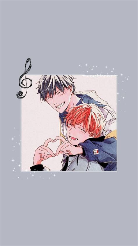 Characters belong to natsuki sensei. given - mafuyu and uenoyama - in 2020 | Cute anime ...
