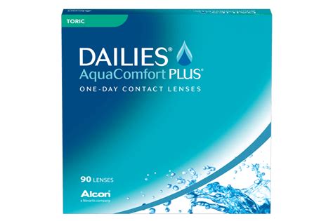 ContactsExpress Ca Dailies AquaComfort Plus Toric 90 Pack Contact Lenses