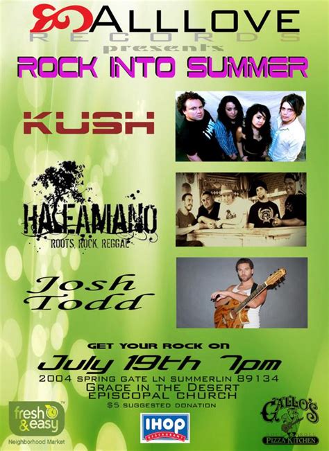 Rock Into Summer Haleamano