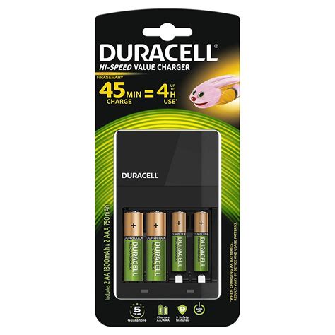 Duracell Staycharged Rechargeable Nimh Battery Value Pack With 4aa 4