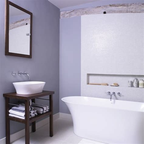 Maybe you would like to learn more about one of these? Wohnideen Badezimmer lila Farbe modern