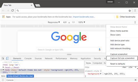 Unfortunately, google does not give you many if you need to take screenshots of the chromebook desktop, address bar, toolbar or things like that, then you need to use the chromebook shortcut keys. How to Take a Screenshot of a Whole Webpage in Chrome & Firefox - SpicyTweaks