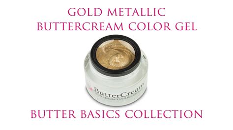 Other common flavors are chocolate, fruits, and other liquid extracts. Gold Metallic ButterCream Color Gel :: Butter Basics Collection - YouTube