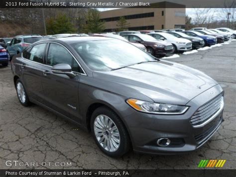 While the 2013 ford fusion hybrid is a gorgeous creation outside, the mechanicals can't back up the company's big fuel economy claims. Sterling Gray Metallic - 2013 Ford Fusion Hybrid SE ...