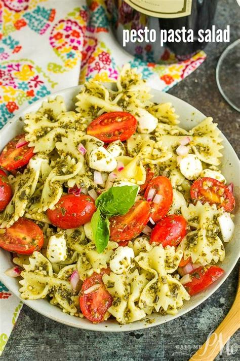 We did not find results for: Bowtie Pesto Pasta Salad combines Caprese salad and basil ...