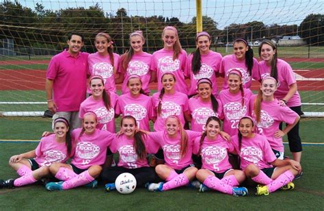 Girls Varsity Soccer Team Raises 700 For Cancer Research Lindenhurst