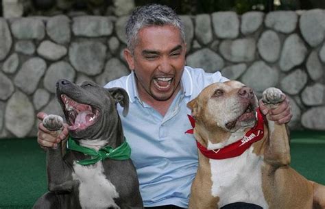 Cesar millan is now an engaged man. Caesar Milan, Daddy and Junior.... | The Dog Whisperer ...