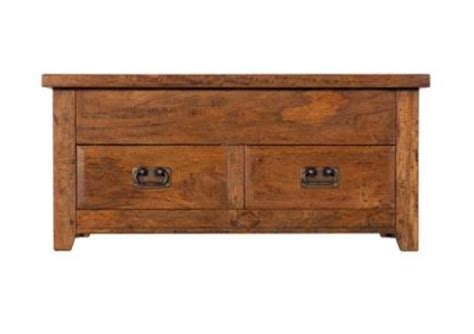Need more convincing, this handsome storage piece does double duty as a casually cool coffee table. Manhattan Mango Wood Storage Coffee Table - MANGO HARDWOOD