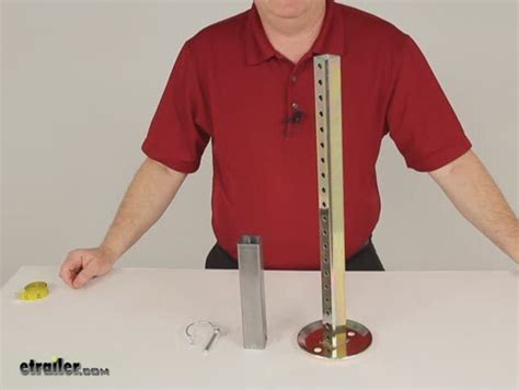 Once the telescoping drop leg is in the correct place. Fulton Drop-Leg Stabilizer Jack with Mounting Channel ...