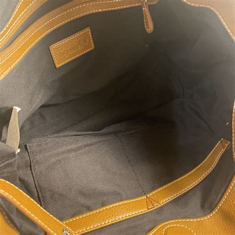 Tignanello Light Brown Leather Handbag Gem