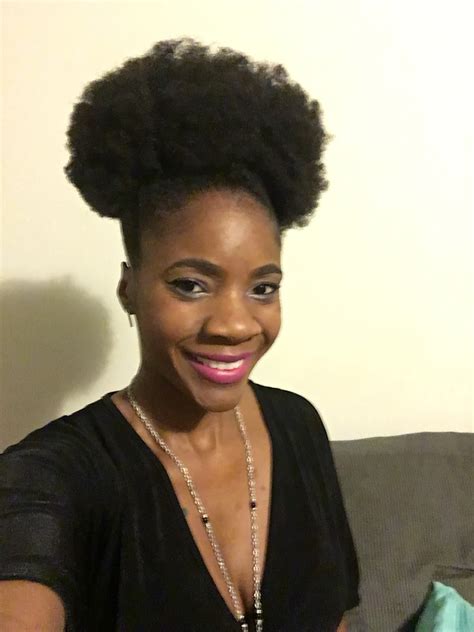 6footlonghair 6 Ways To Style An Afro Puff 4c Natural Hair