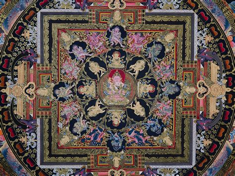 Op art image of the day. A collection of Mandalas | Thangka Mandala | Buddhist Art ...