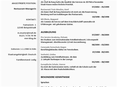 Vertreter/mitarbeiter ausserhalb des unternehmens müssen einen angemessenen. Lebenslauf Englisch In Wort Und Schrift Lebenslauf ...