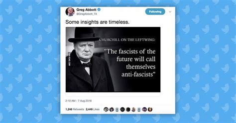 Did Winston Churchill Say The Fascists Of The Future Will Call