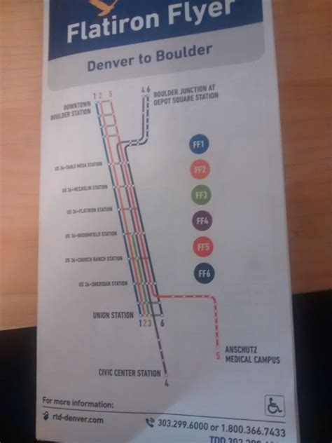 Transit Maps Submission Official Map Denverboulder Flatiron Flyer