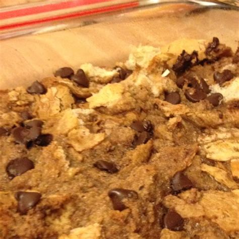 Bill nicholson's krispy kreme bread pudding with butter rum. paula dean's chocolate bread pudding | Bread, pastries ...