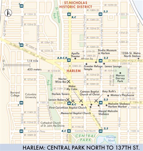 Map Of Harlem Harlem Fodors Travel Guides