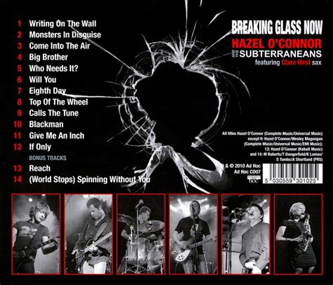 Hazel O Connor Official Discography Breaking Glass Now