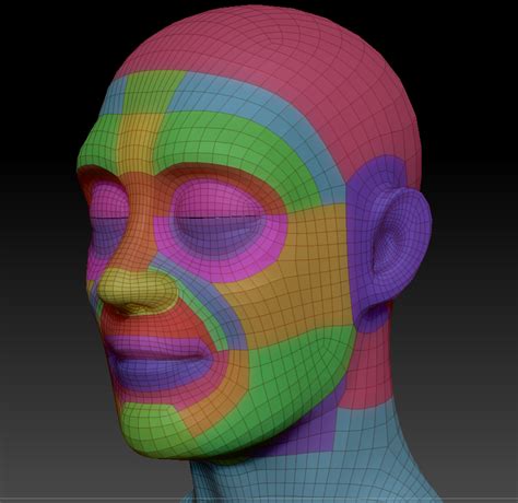 human topology for rigging page 25 face topology topology zbrush tutorial