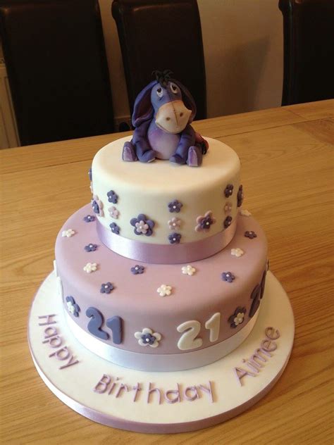 We do not guarantee shipping arrival times and are not responsible for any perfect keepsake: 21st birthday Eeyore cake - www.christiecartercakes.co.uk