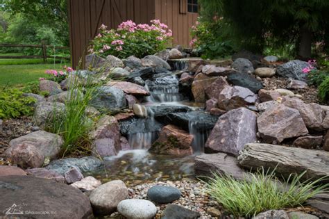 Pondless Water Feature Designs Gray New Hope Aquascapes