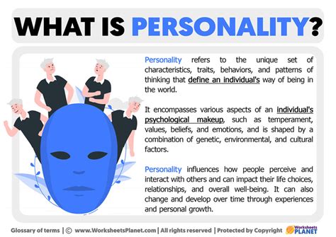 What Is Personality Definition Of Personality