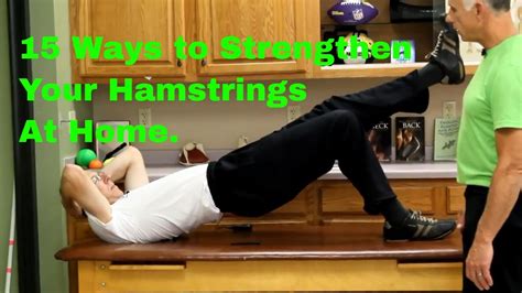 15 Ways To Strengthen Your Hamstrings At Home YouTube