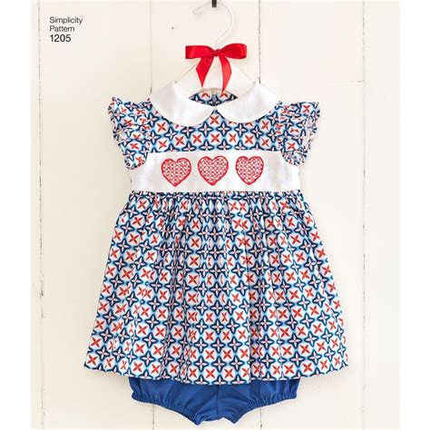 Simplicity Pattern 1205 Baby Dresses Simplicity Patterns