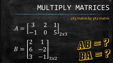 Multiplicação De Matrizes 3x2 E 2x2