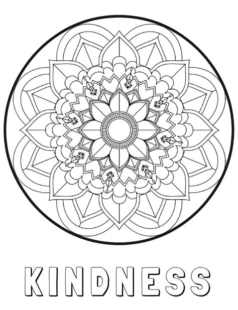 Calma Mandala Colouring Mandalas With Affirmations For Stress Relief