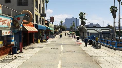 Vespucci Beach Sidewalk Gta Grand Theft Auto Gta 5