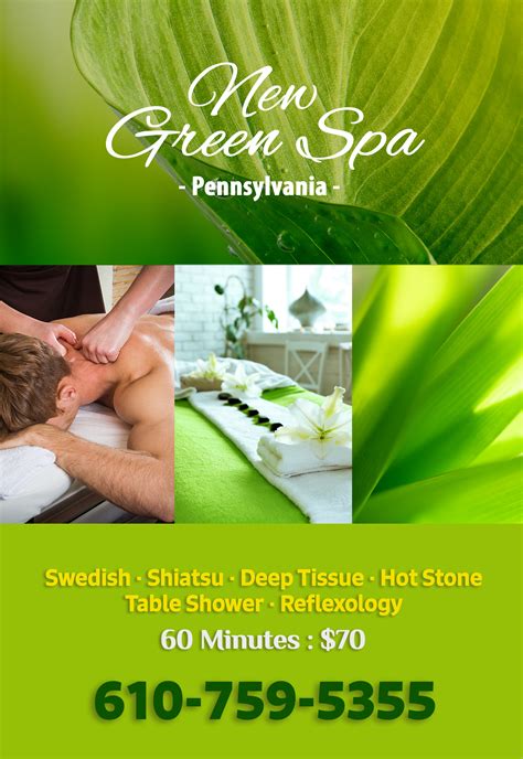 Massage Spa Local Search Omgpagecom New Green Massage Spa