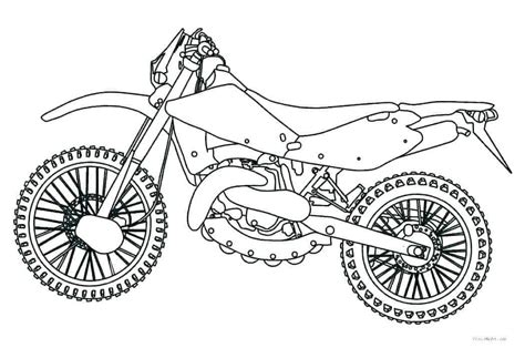Handle real free coloring printables of motorbikes for hard coloring or easy for kids. Free Printable Dirt Bike Coloring Pages - Coloring Junction