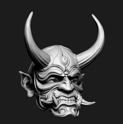 Japanese Demon Mask Japanese Hannya Mask Japanese Mask Tattoo Japanese Tattoo Designs Asian