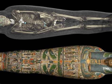 x rays reveal the intricate layers of egyptian mummies using high definition ct scans which