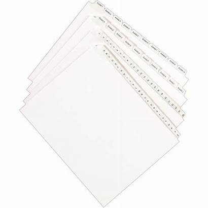 Paper Dividers Avery Legal Divider Tab
