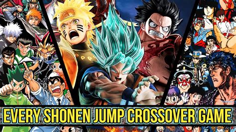 The History Of Every Shonen Jump Crossover Game Leading Up To Jump