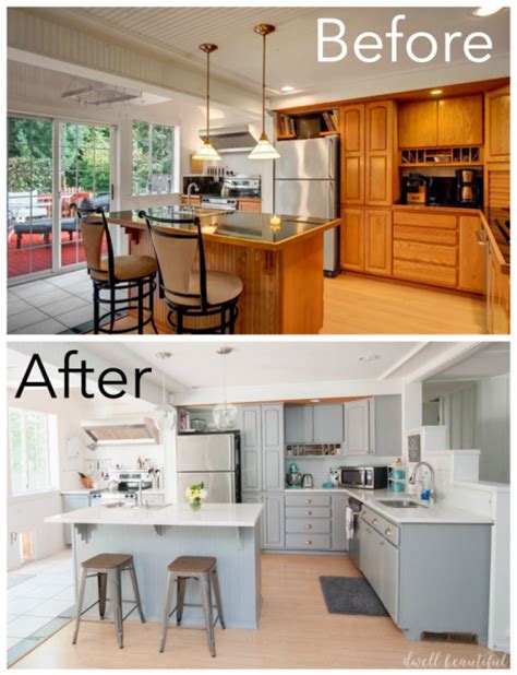 That said, there are some common reasons kitchen renovations go over the original budget. DIY Budget Kitchen Renovation - Our Gorgeous Kitchen ...