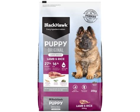 Black Hawk Puppy Large Breed Lamb And Rice 20kg All Things Pets And Pool
